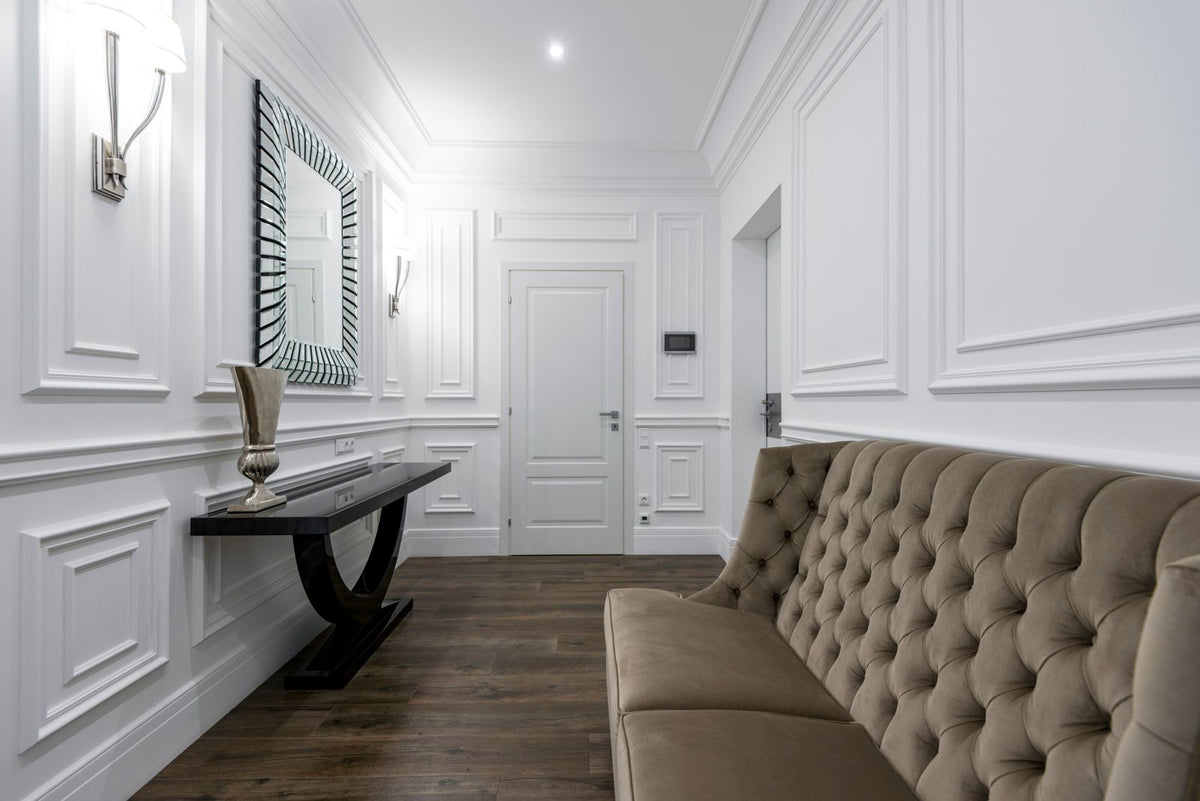Wall Panelling Ideas with Panel Mouldings